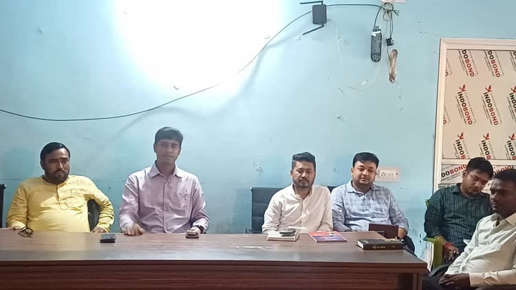 पंचायत समिति की बैठक में छाया रहा ग्राम सभा में समिति सदस्यों को सूचना नहीं देने का मामला