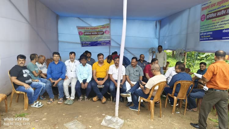 अनुसचिवीय कर्मचारी संघ की हड़ताल जारी