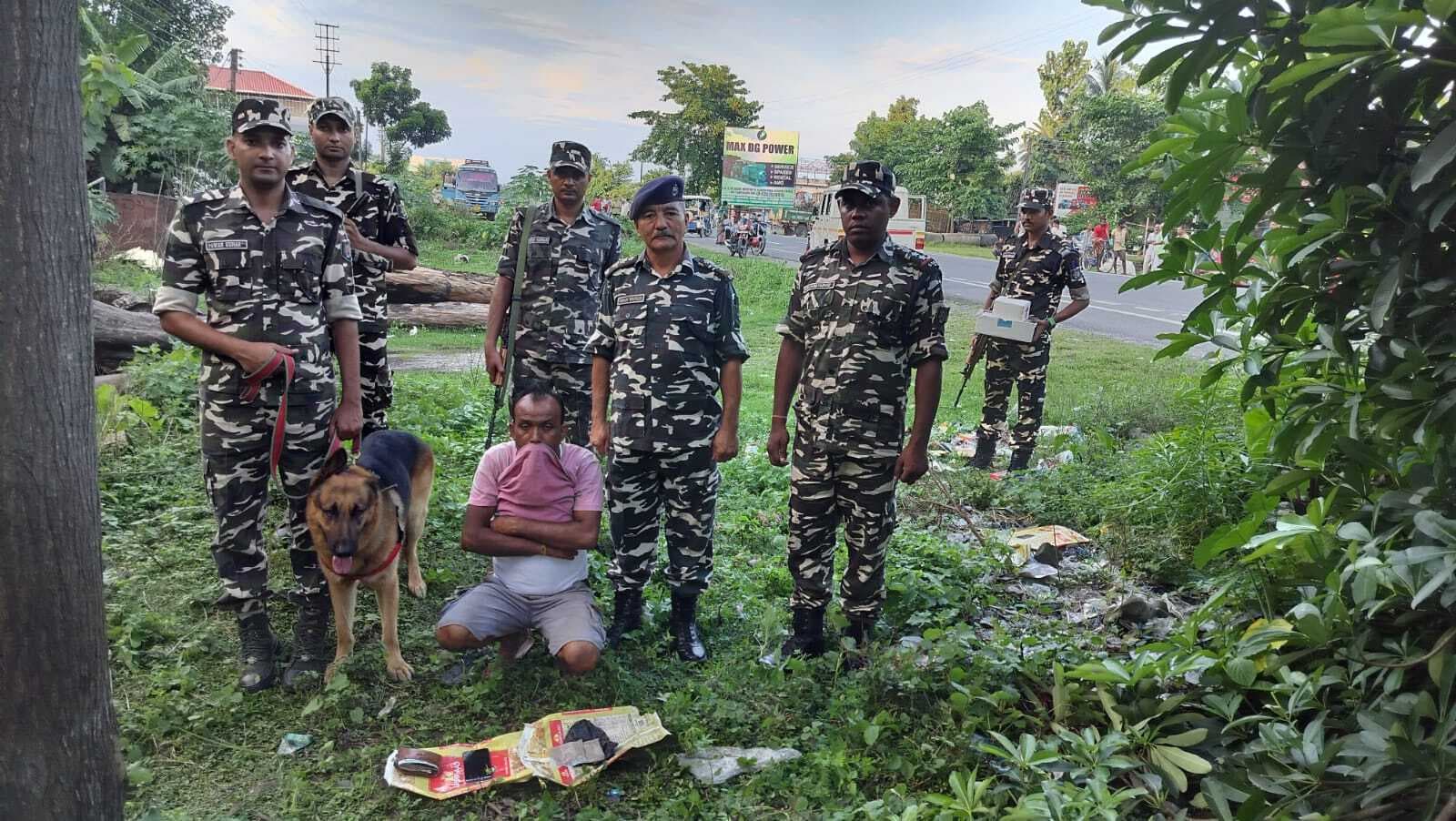 64 ग्राम ब्राउनशुगर के साथ एक तस्कर गिरफ्तार