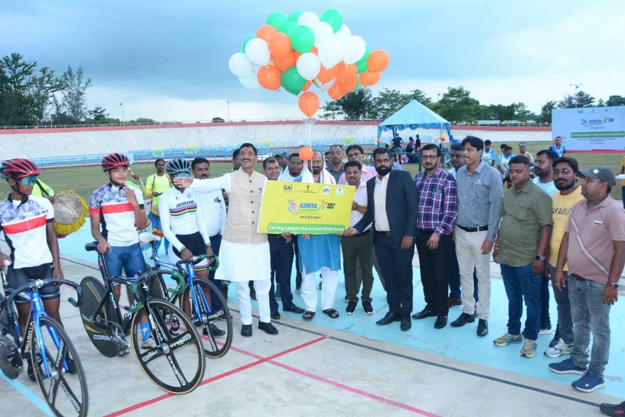 Cycling: ईस्ट जोन वीमेन साइकिलिंग लीग का आगाज, पहले दिन झारखंड की सबीना को गोल्ड