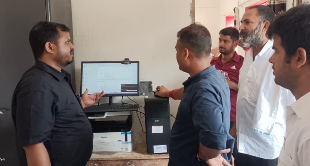 जिले के कंप्यूटराइड 35 पैक्स का डाटा हुआ लाइव