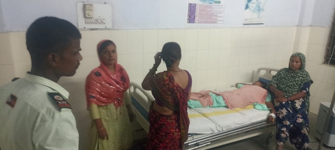 प्रेम-प्रसंग में किया निकाह, लड़की को मारपीट कर फेंका