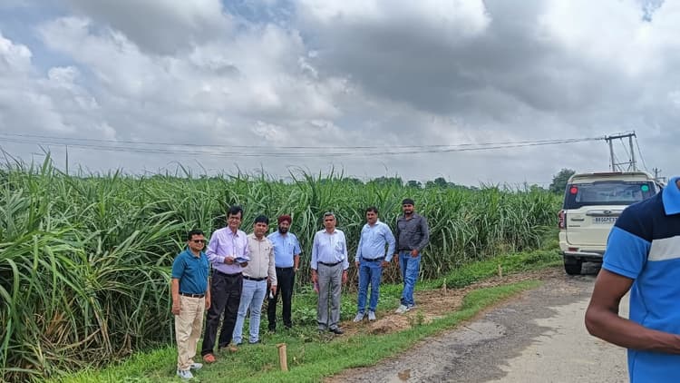 Samastipur News : गन्ना किसानों ने लखनऊ से आये वैज्ञानिकों के साथ साझा की समस्याएं