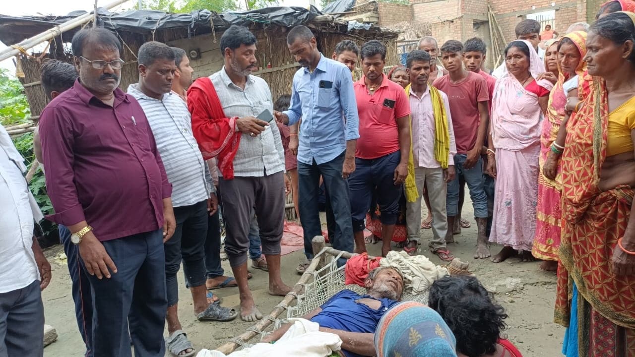 चैता दक्षिणी में ठनका गिरने से अधेड़ की मौत