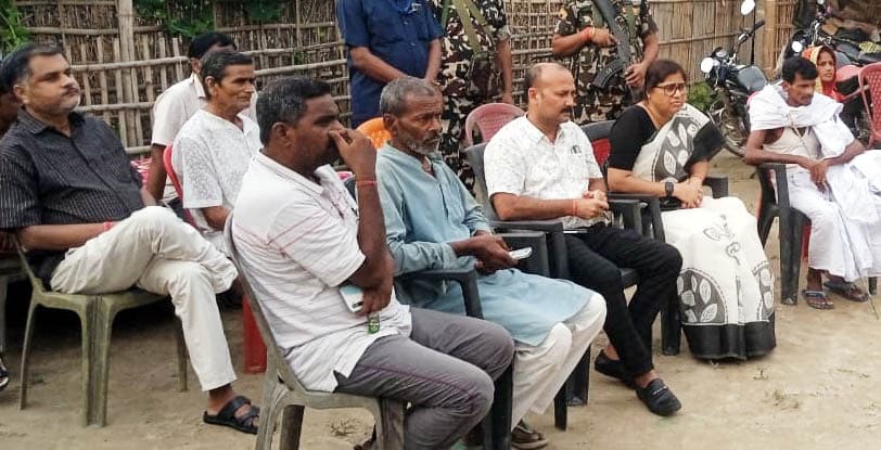 मृतक के परिजनों को मंत्री ने दी सांत्वना