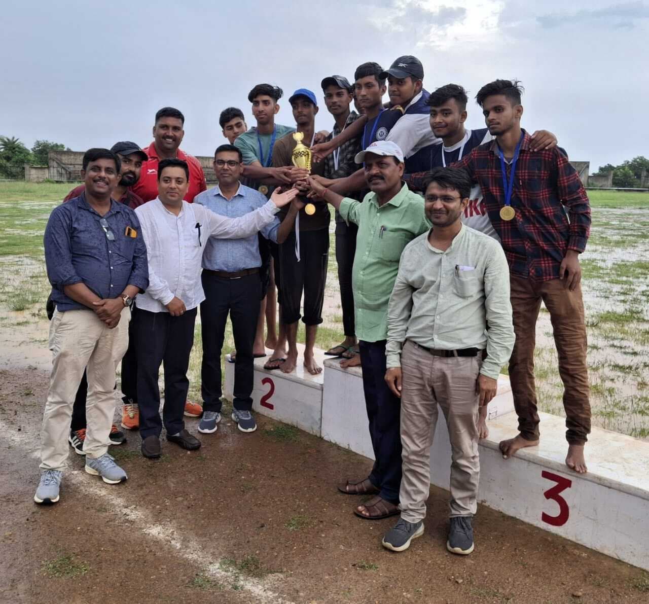 टीम इवेंट में मसलिया ने कायम किया अपना दबदबा, वॉलीबॉल का खिताब जरमुंडी के नाम, खो-खो के दोनों वर्ग में मसलिया चैंपियन