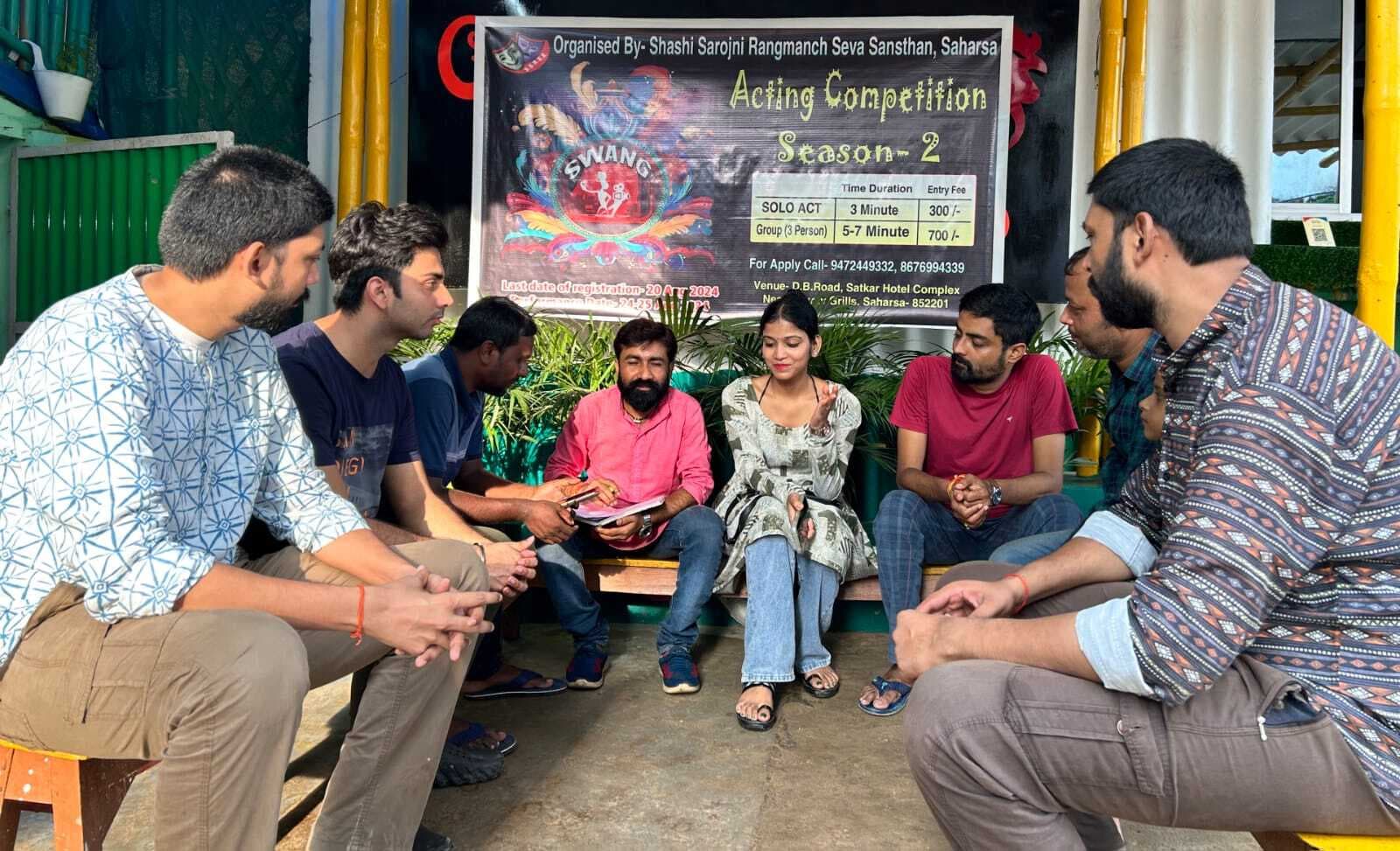 दो दिवसीय एक्टिंग कंपटीशन 24 से