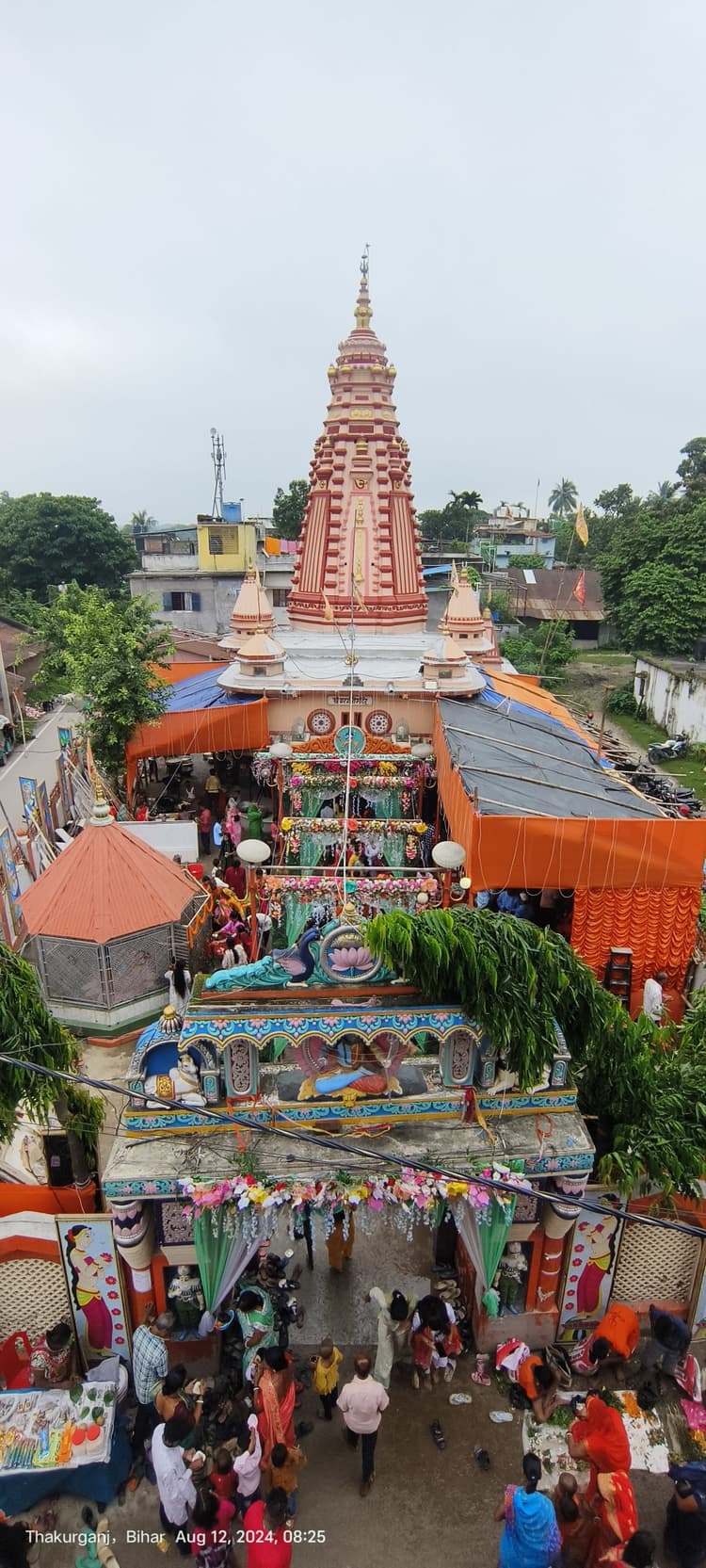 हरगौरी मंदिर में उमड़ा आस्था का सैलाब, बड़ी संख्या में श्रद्धालुओं ने किया जलाभिषेक , प्रसाद का हुआ वितरण