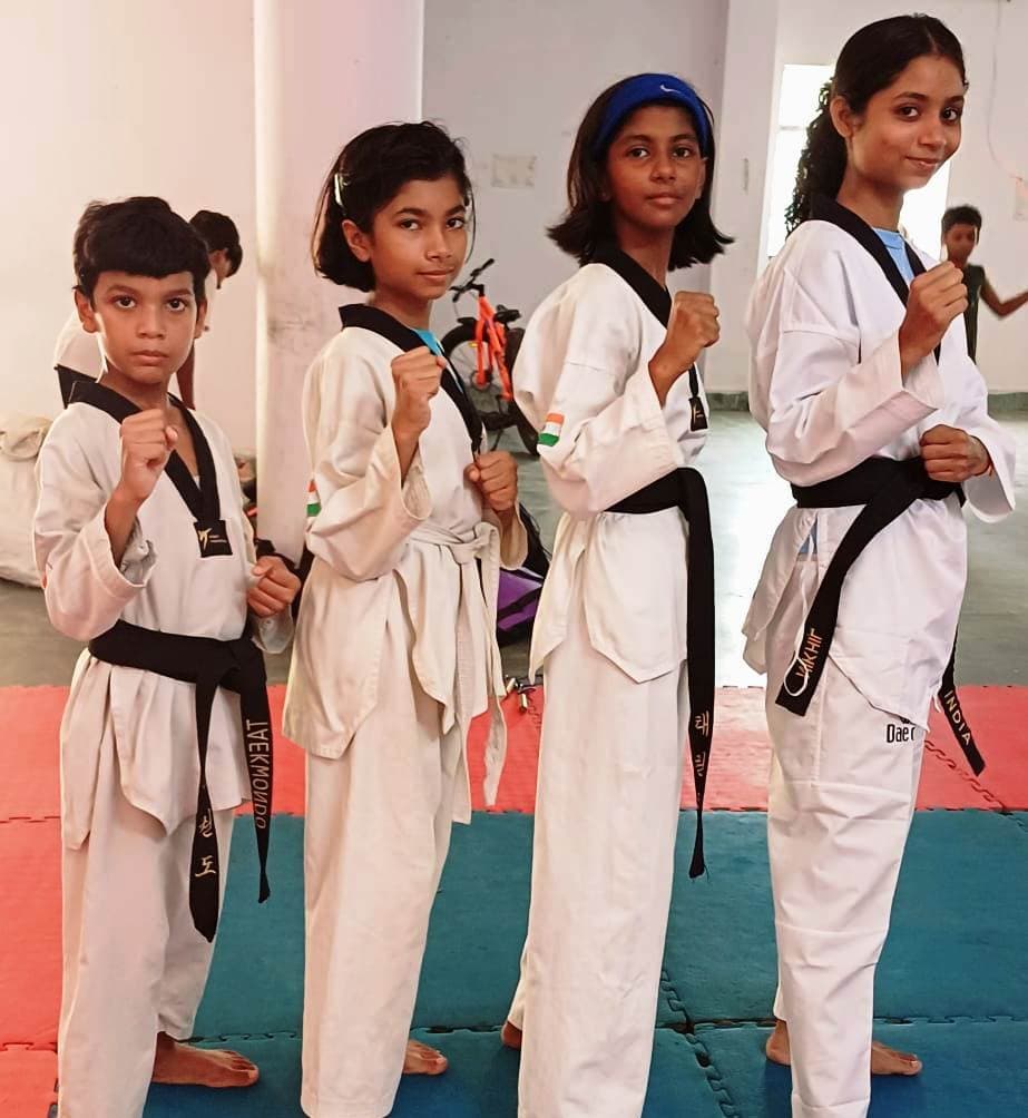 राष्ट्रीय ताइक्वांडो प्रतियोगिता में मुंगेर के चार खिलाड़ी बिहार का करेंगे प्रतिनिधित्व