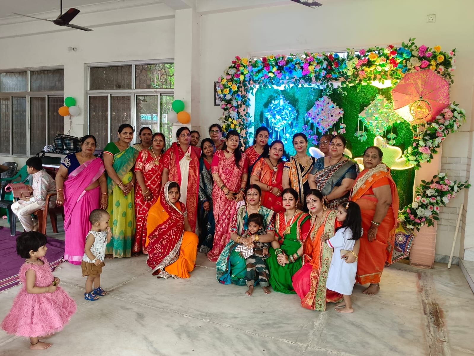 खाटू श्याम मंदिर परिसर में श्रावणी महोत्सव एवं हरियाली तीज मनाया