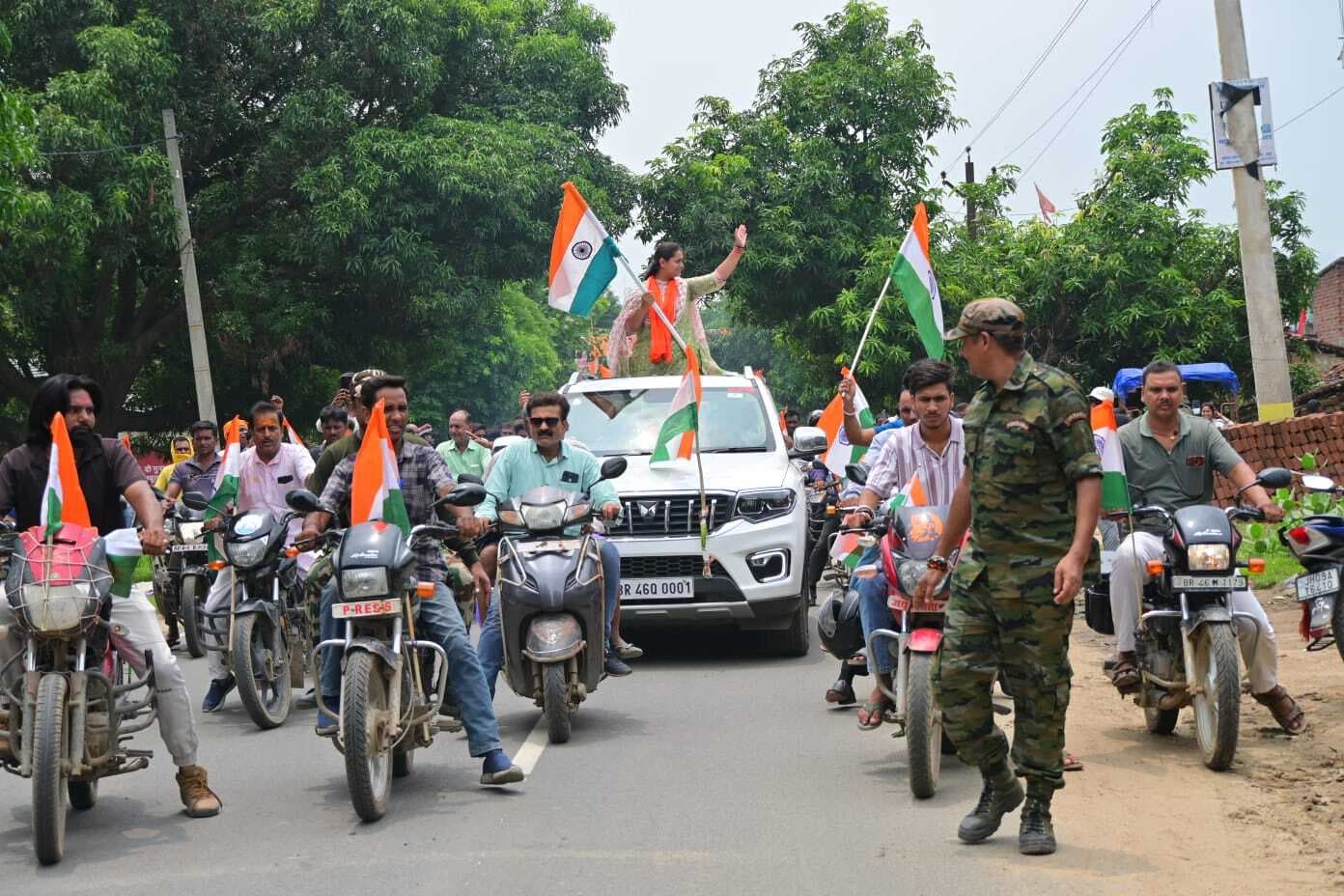 तिरंगा का सम्मान करना सभी का नैतिक दायित्व- श्रेयसी