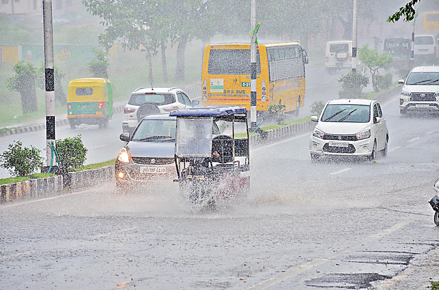 Ranchi news : आज राजधानी समेत कई जिलों में हो सकती है भारी बारिश