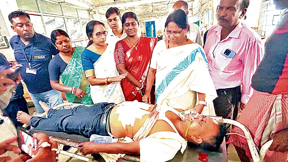 तृणमूल नेता पर हमला, भाजपा कार्यकर्ता के खिलाफ लगा आरोप