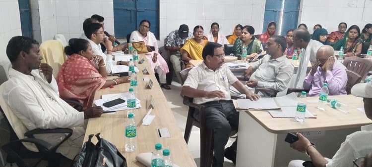 पंचायत समिति सदस्यों की बैठक में 75 लाख रुपये की योजनाएं पारित