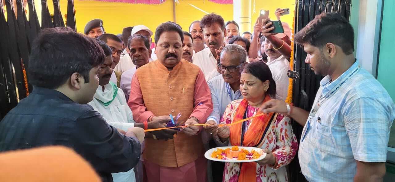 अतिरिक्त प्राथमिक स्वास्थ्य केंद्र का सांसद ने किया उद्घाटन