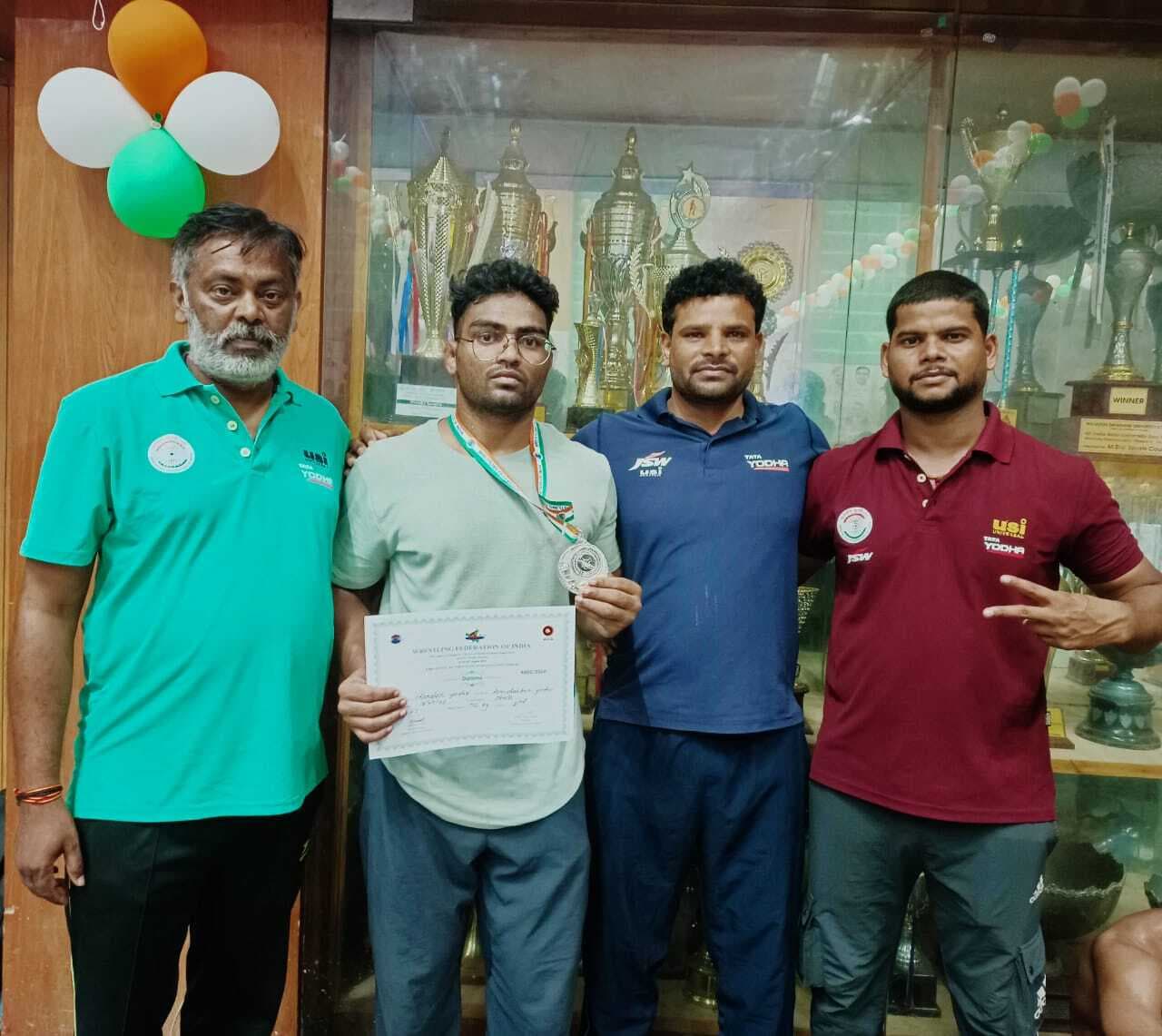 Wersling: झारखंड के चंदन ने सीनियर नेशनल कुश्ती में जीता रजत