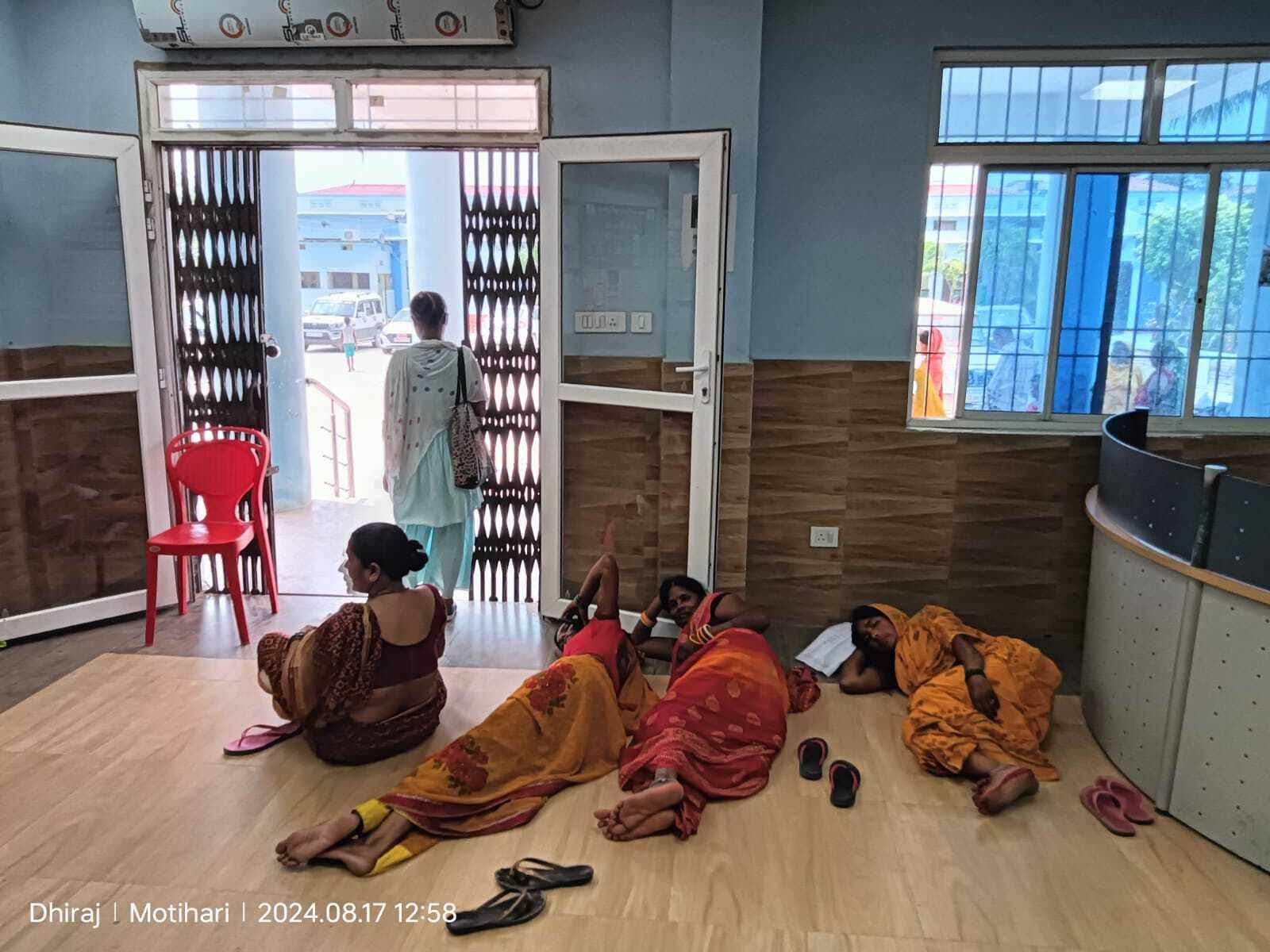 सदर अस्पताल का ओपीडी रहा ठप, मरीजों को हुई परेशानी