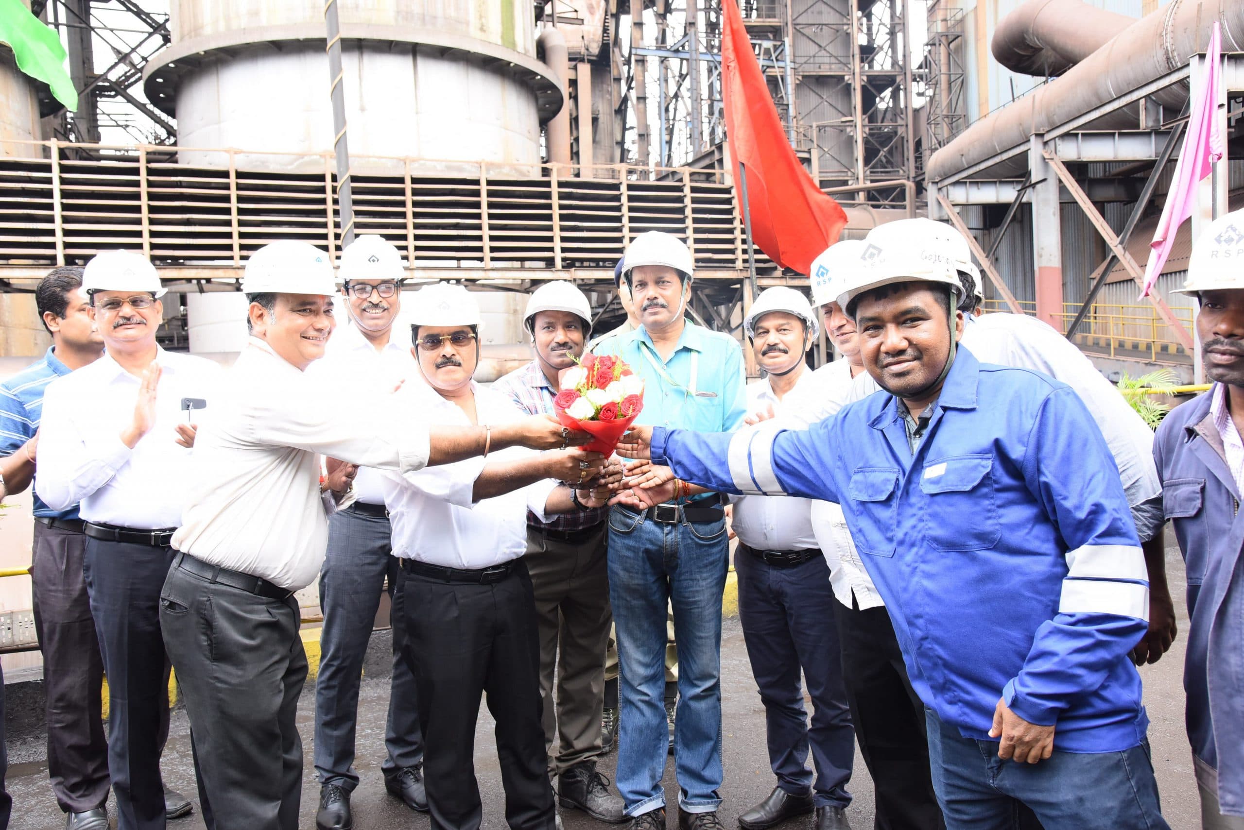 आरएसपी के बीएफ-1 ने दो दिनों में दो उच्चतम एकल दिवस हॉट मेटल उत्पादन का रिकॉर्ड बनाया