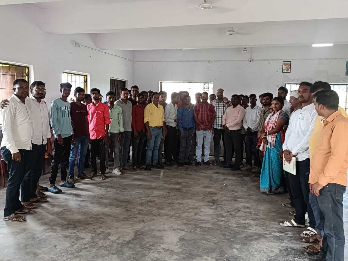 जेएलकेएम सलगा पंचायत अध्यक्ष  कृष्णा और सचिव बने द्वारिका