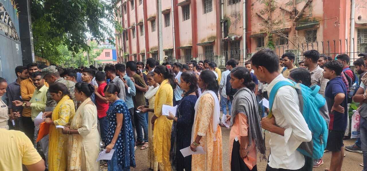 सिपाही भर्ती परीक्षा में 3153 परीक्षार्थी रहे अनुपस्थित