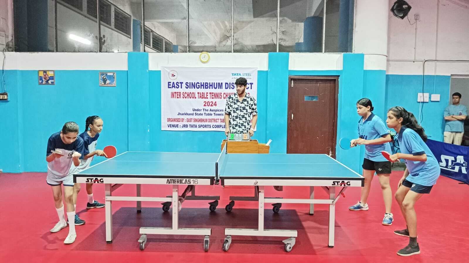 टेबल टेनिस : परलीन, अर्चिता डे, समृद्धि और जाह्नवी सेफा में