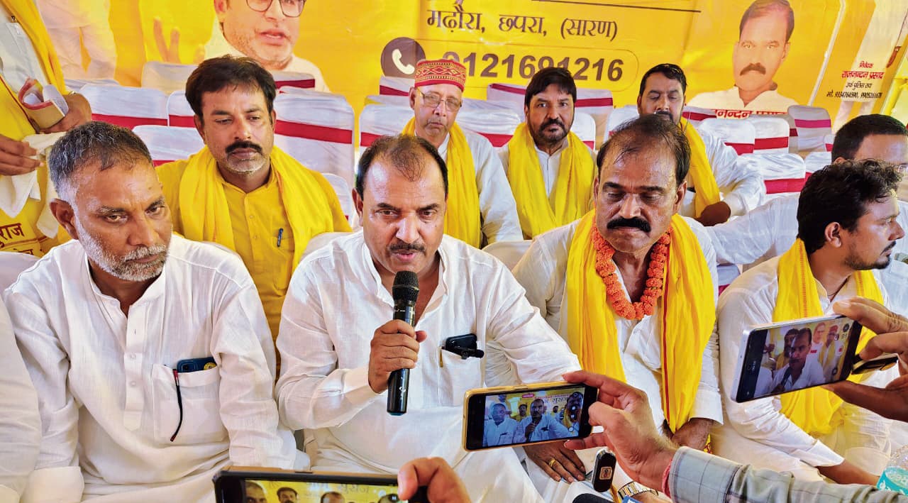 Saran News : बिहार की सभी सीटों पर जनसुराज पार्टी लड़ेगी चुनाव : एमएलसी