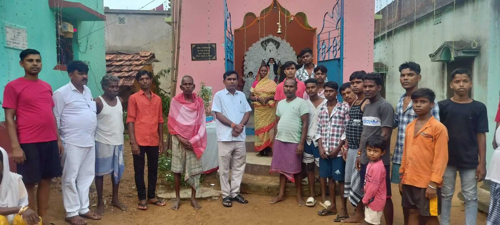 मां मनसा की प्रतिमा विसर्जन में शामिल हुए भाजपा नेता