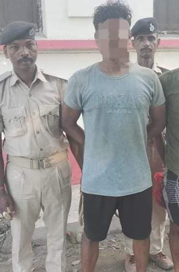 देसी कट्टा व दो कारतूस के साथ अपराधी गिरफ्तार