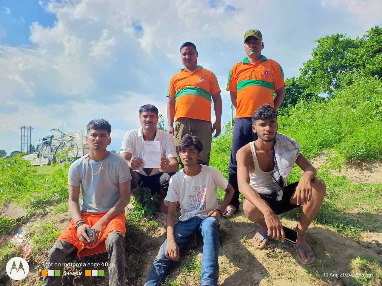 एसडीआरएफ के जवानों ने डोक नदी में डूब रहे दो युवकों की बचाई जान