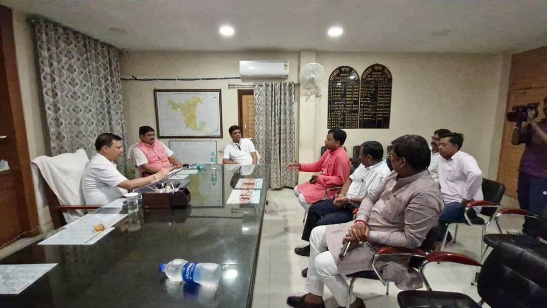 धैया के जलजमाव क्षेत्र में आज से जल सत्याग्रह करेंगे विधायक