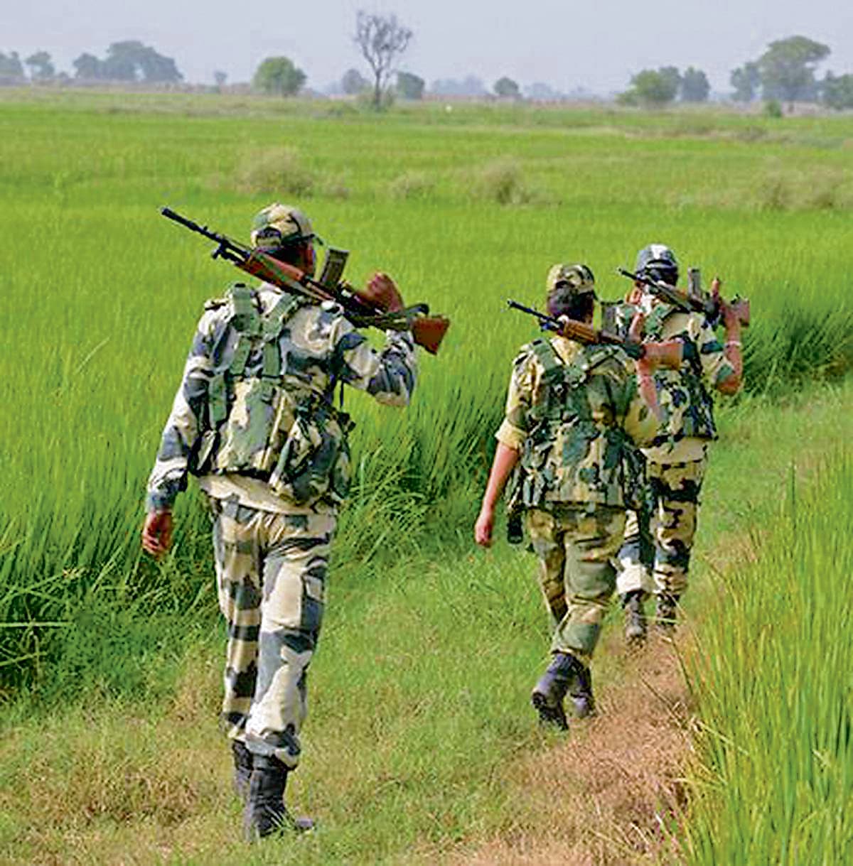 बीएसएफ जवान पर हमला, छह किलो सोना छोड़कर भागा तस्कर