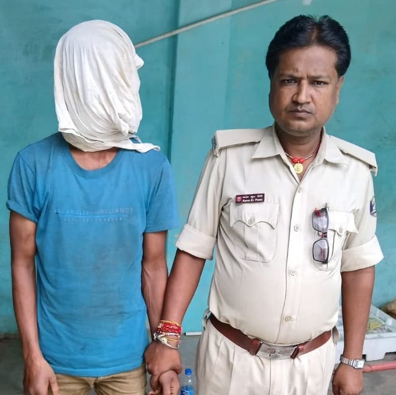 बकरी चोर गिरोह का भंडाफोड़, सात बकरी बरामद, आरोपित गिरफ्तार