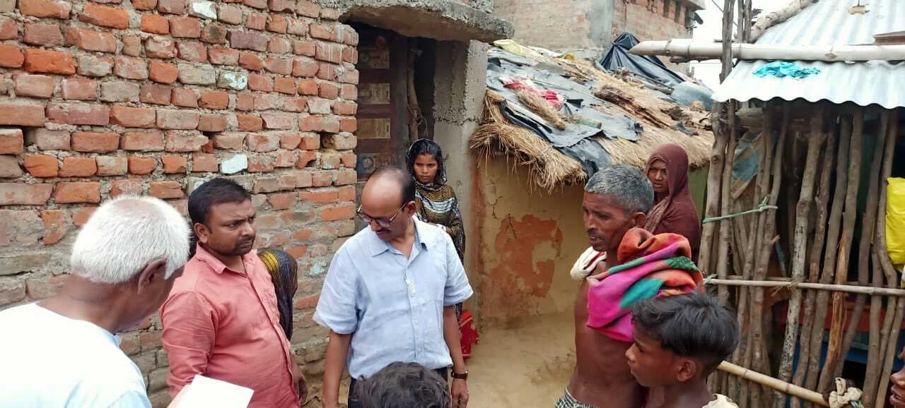 लक्ष्मीपुर के साकल महादलित टोला में डायरिया ने दी दस्तक