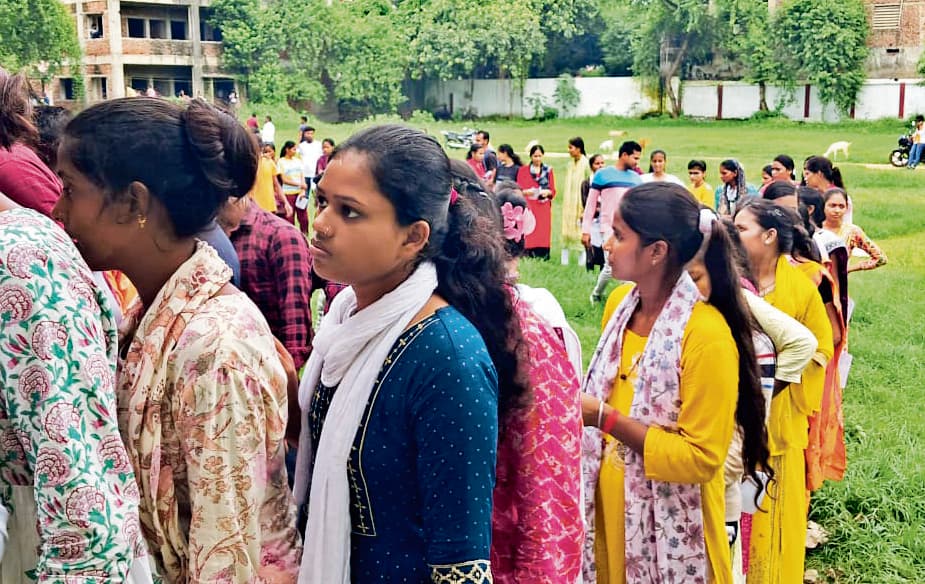 सिपाही भर्ती परीक्षा में 4391 अभ्यर्थी हुए शामिल