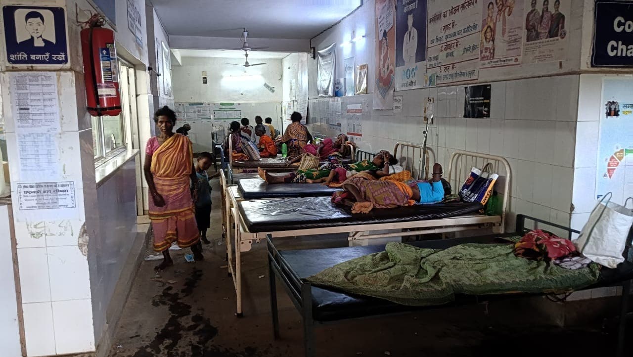 नाला सीएचसी में इलाज के लिए 37 डायरिया पीड़ितों को किया गया भर्ती