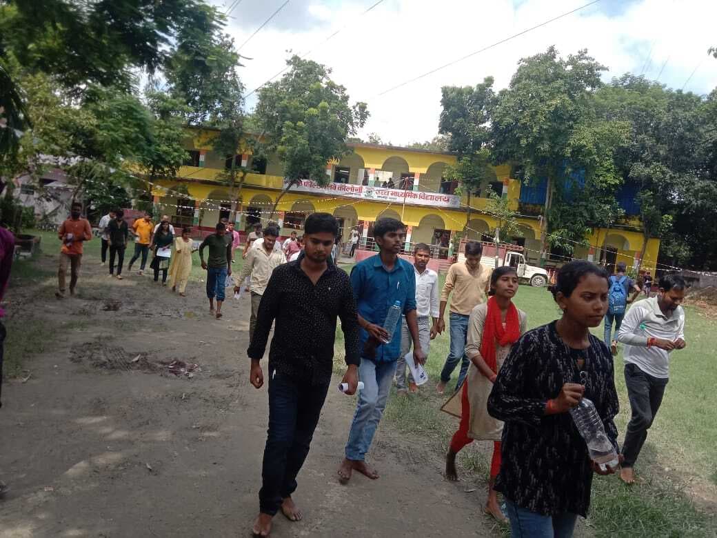 17 केंद्रों सिपाही भर्ती परीक्षा शांतिपूर्ण संपन्न