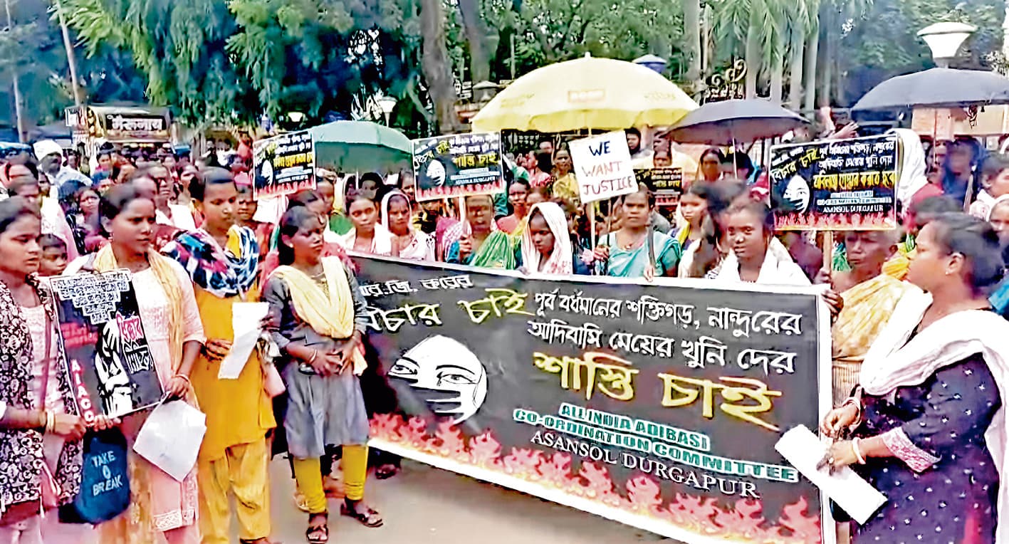 जनजातीय युवती की हत्या के केस में पुलिस के हाथ खाली, फिर आदिवासियों का हल्लाबोल