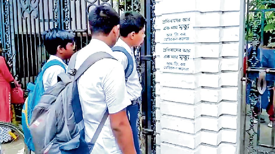 आरजी कर : नदिया में विरोध पर मिले धमकी भरे पोस्टर