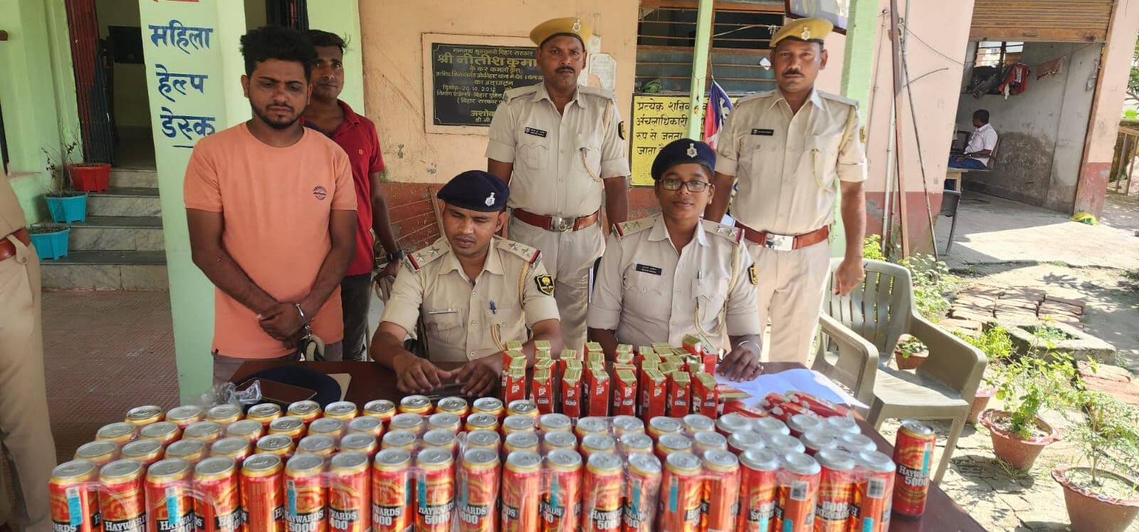 जोकीहाट में गुप्त सूचना पर 43 लीटर विदेशी शराब जब्त, तस्कर गिरफ्तार