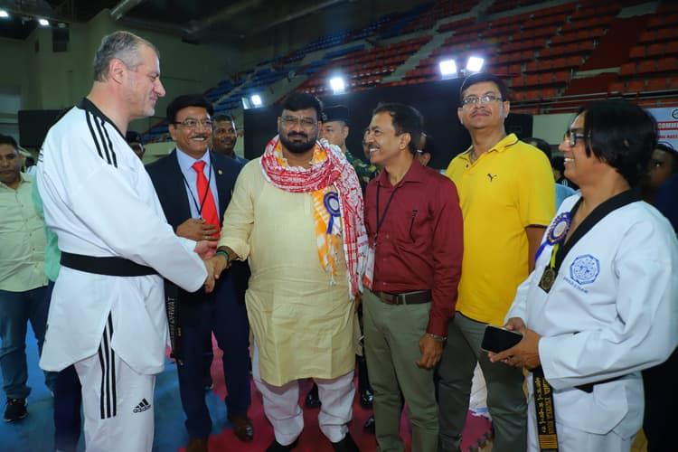 Taikwando: अंतरराष्ट्रीय  ताइक्वांडो एग्जामिनर कोर्स व सेमिनार का उदघाटन