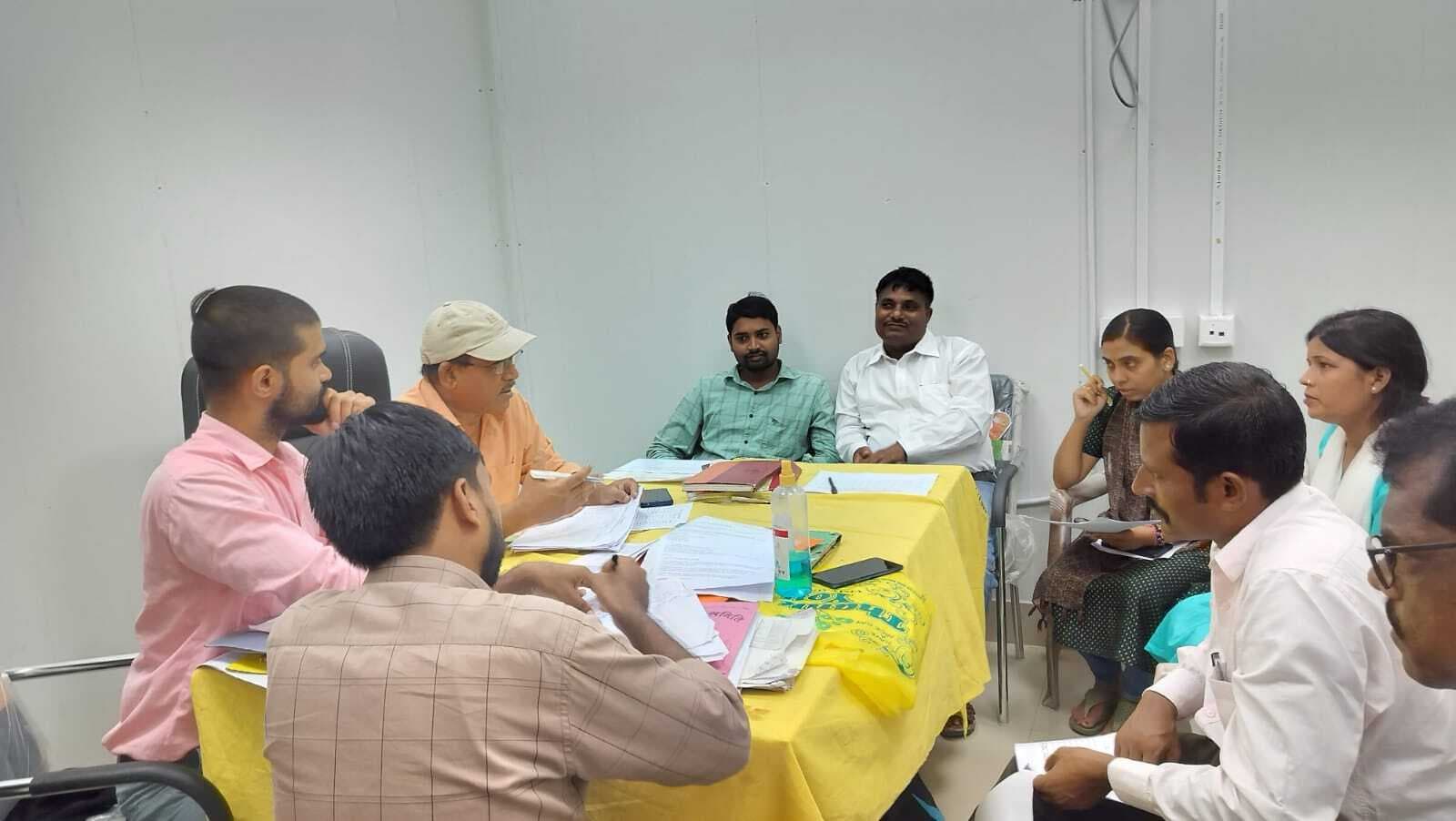 संचारी रोग पदाधिकारी ने एनटीईपी कार्यक्रम की समीक्षा कर अधिकारियों को दिए आवश्यक निर्देश