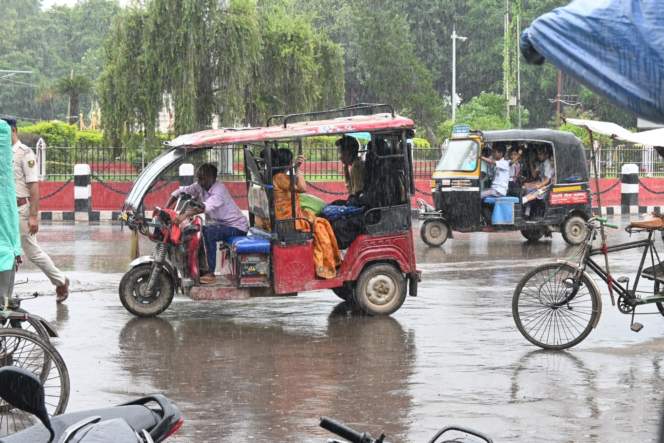 अगले चार दिनों तक शहर में बारिश के आसार