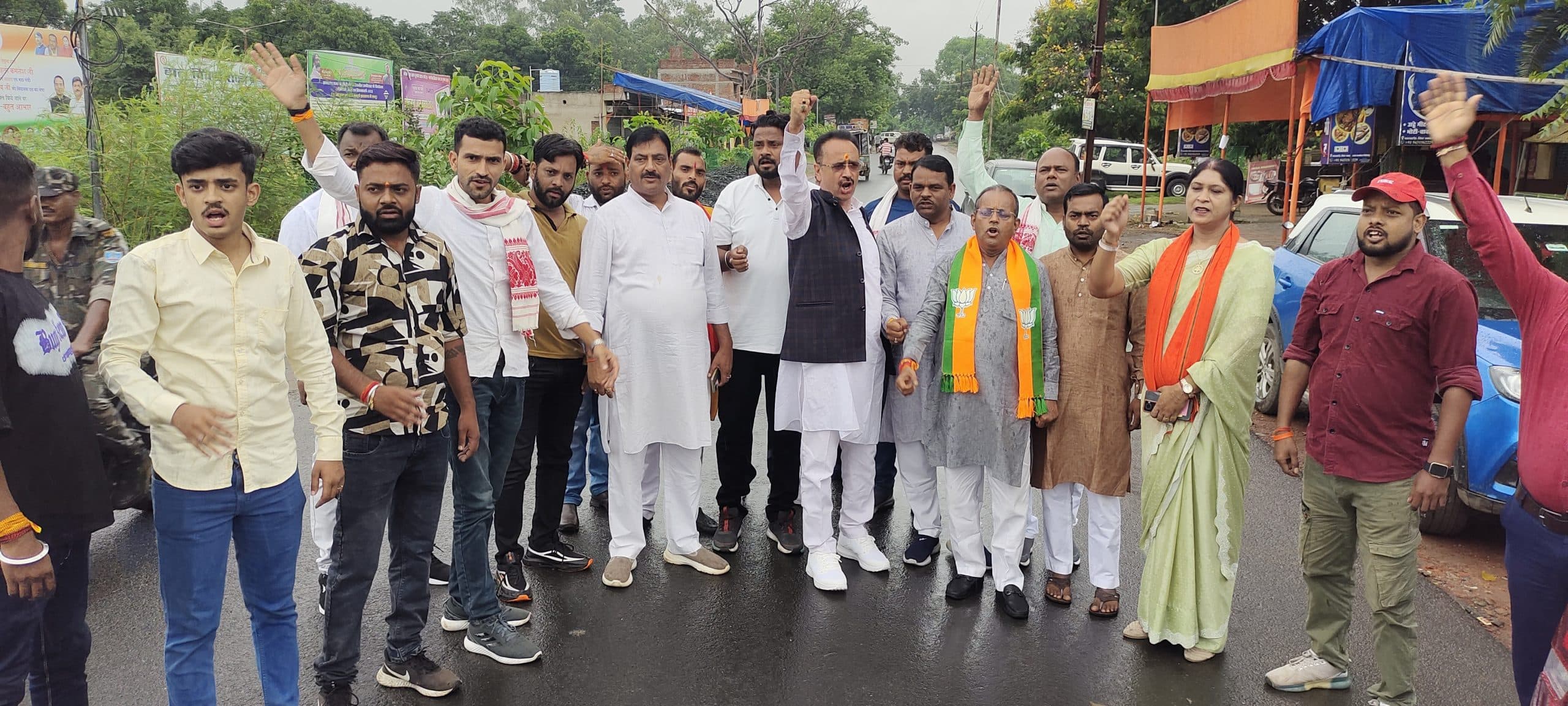 राज्य सरकार के इशारे पर आक्रोश रैली को दबाने का प्रयास : भाजपा