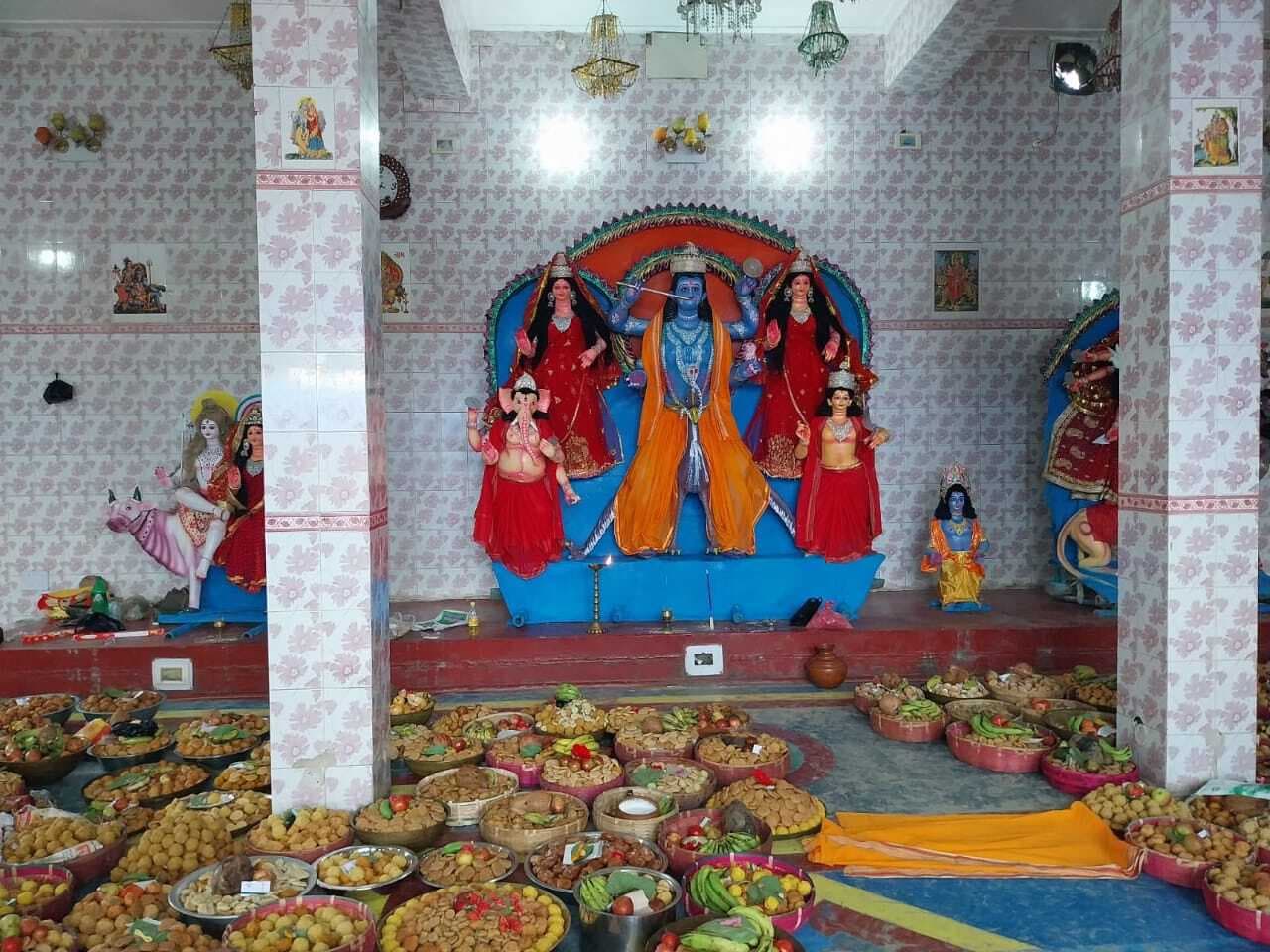 राधाकृष्ण मंदिर में जन्माष्टमी की तैयारी तेज