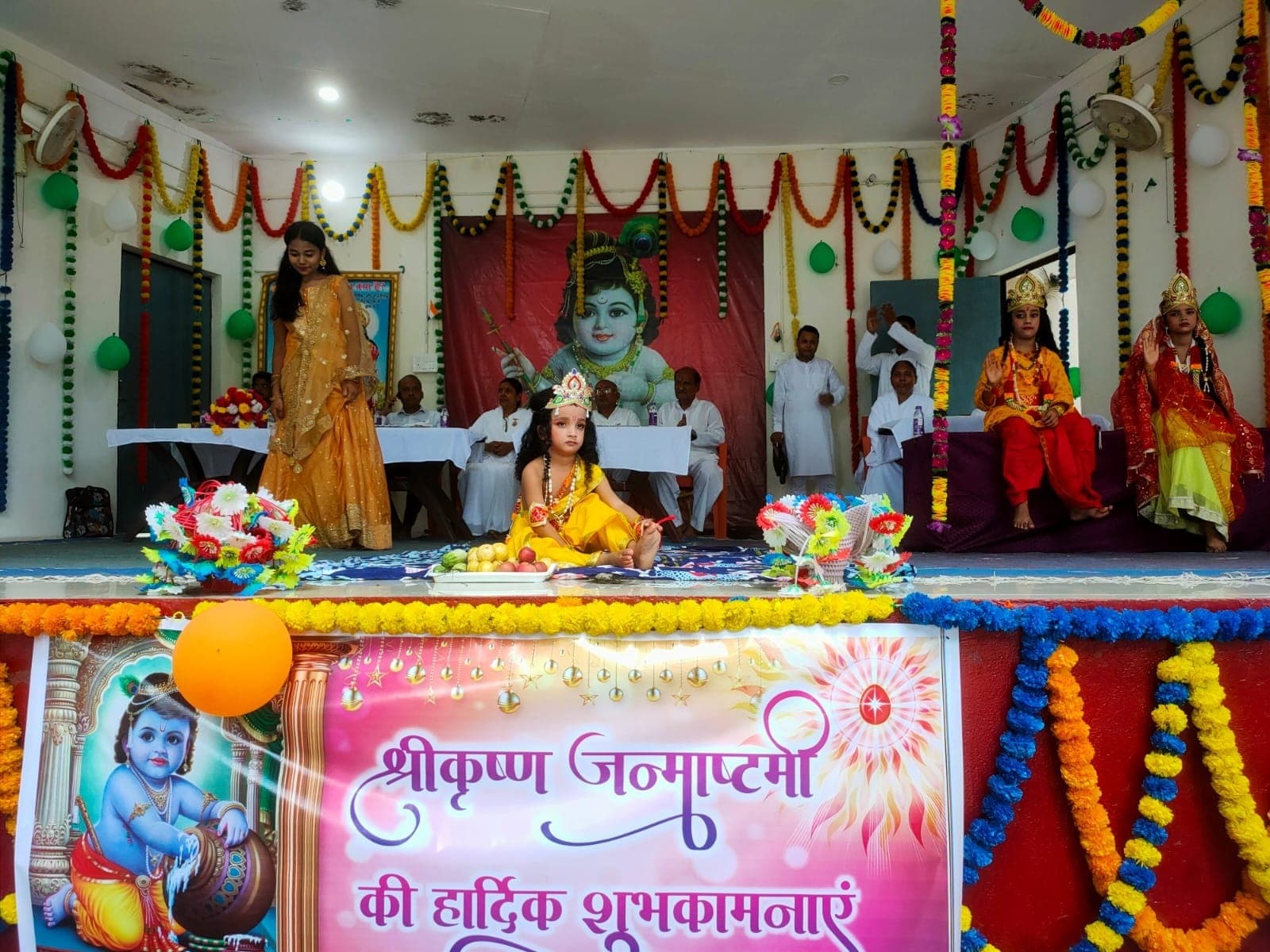 सेंट्रल जेल में मनायी गयी श्रीकृष्ण जन्माष्टमी