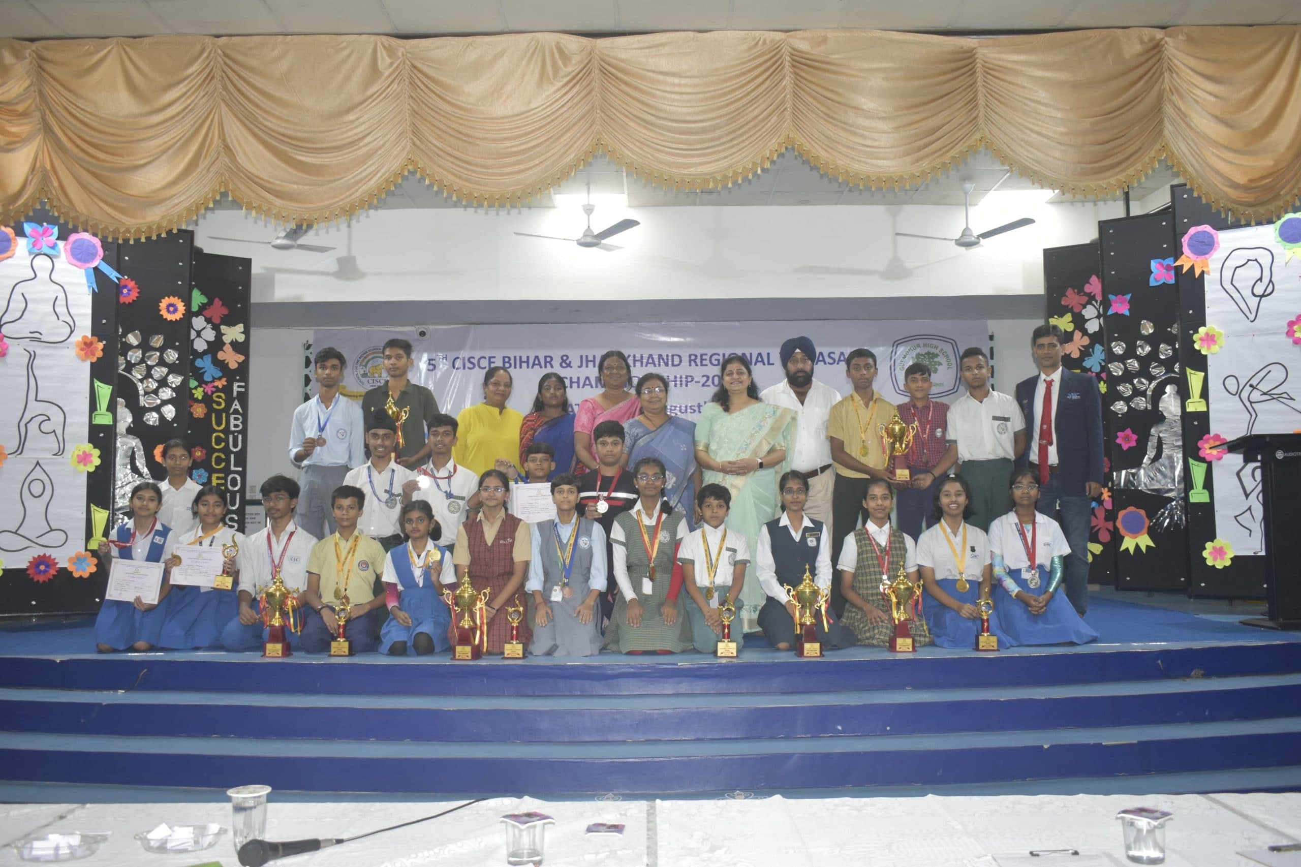 सीआइएससीइ क्षेत्रीय योग में जमशेदपुर जोन का रहा दबदबा