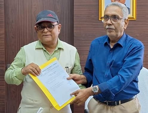 पूर्व कुलसचिव डॉ घनश्याम राय को मिली एनओसी