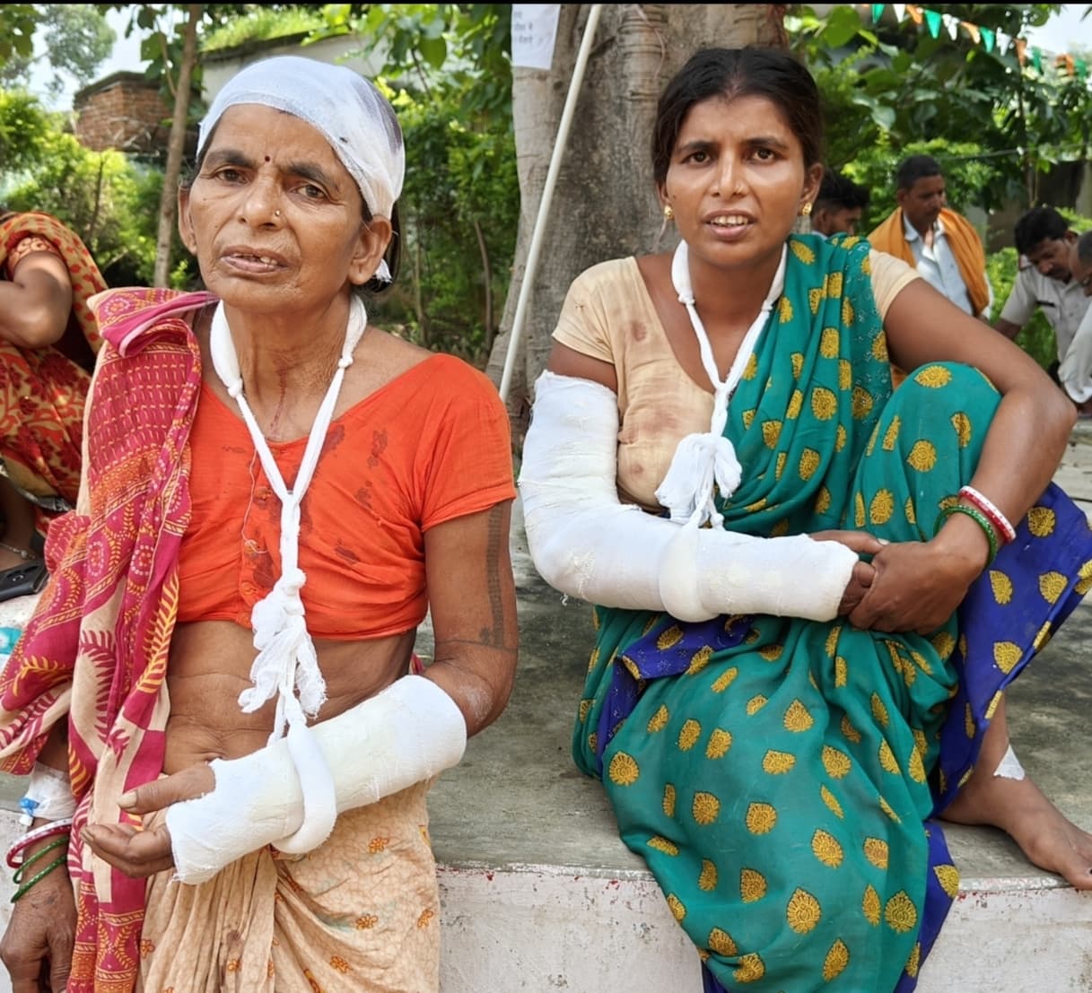 बेटी के ससुराल गयी महिला से मारपीट, घायल