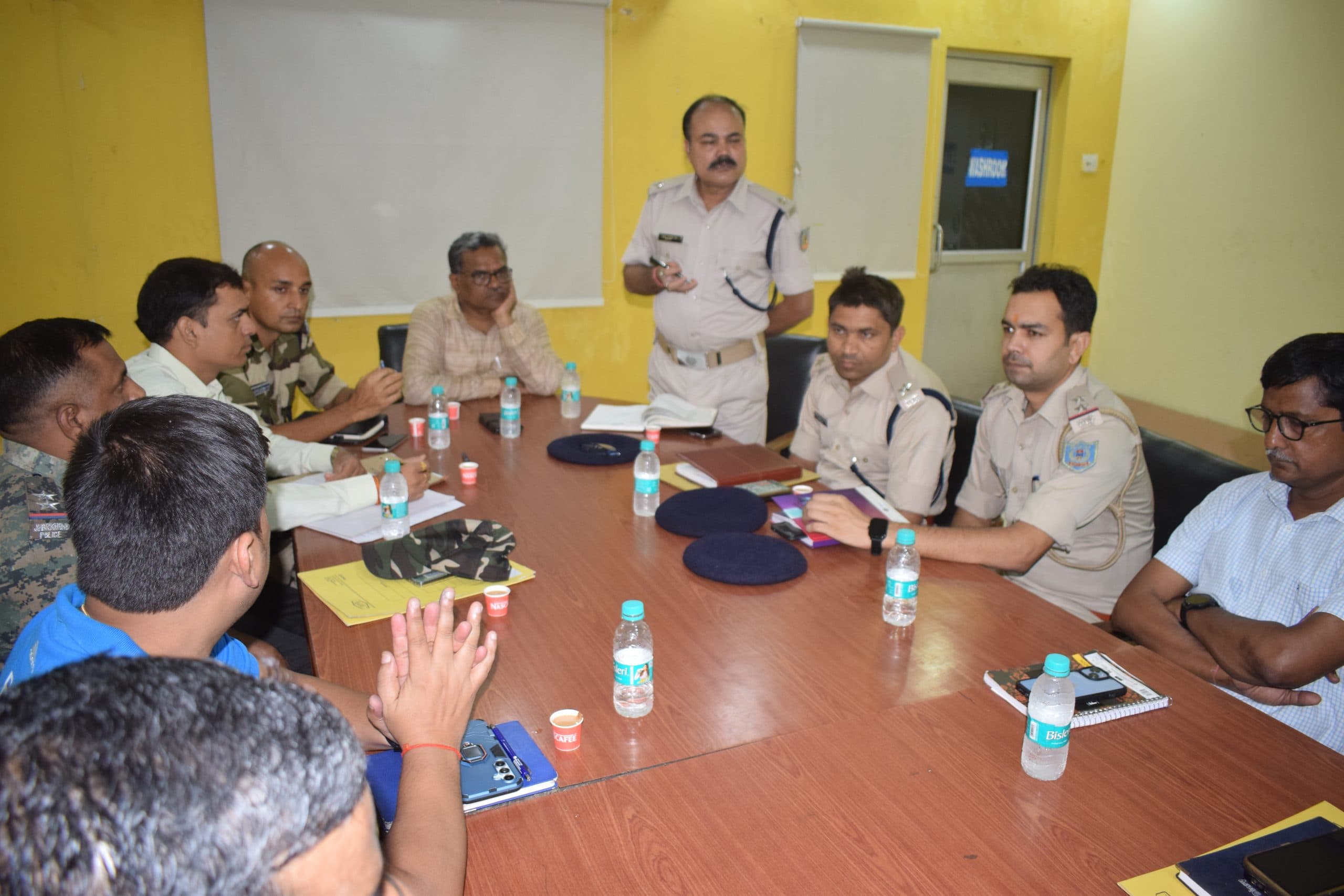 कोयला व लोहा चोरी रोकने को लेकर बनायी रणनीति