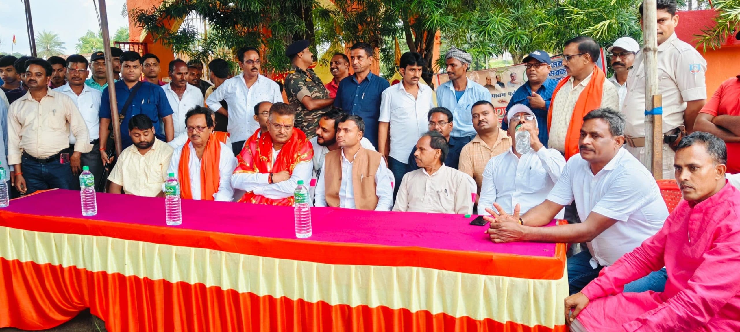 पेटो में इच्छापूर्ति धाम ट्रस्ट प्रबंधन समिति ने मनायी जन्माष्टमी